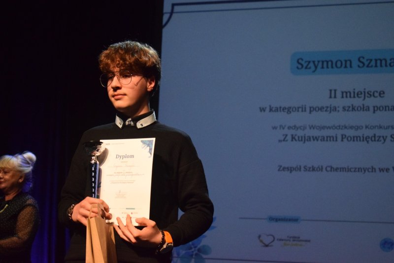 Gala IV Wojewódzkiego Konkursu Literackiego „Z Kujawami Pomiędzy Słowami” (fot. PJ)  