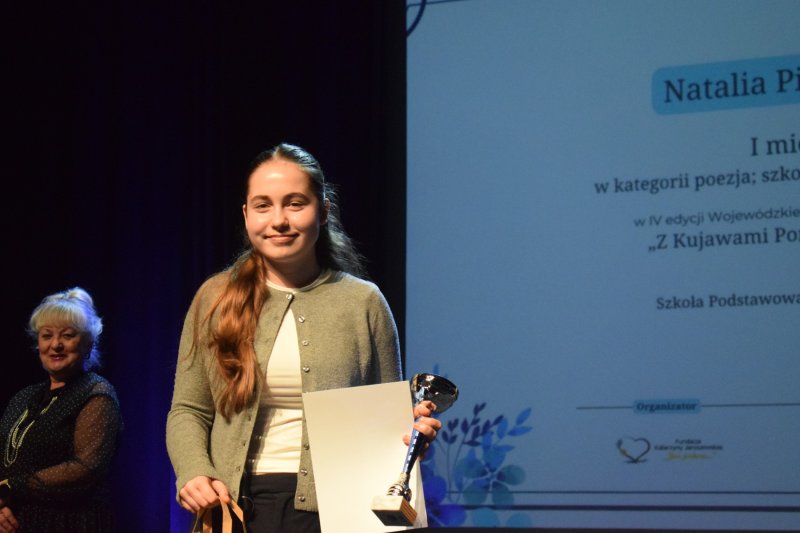 Gala IV Wojewódzkiego Konkursu Literackiego „Z Kujawami Pomiędzy Słowami” (fot. PJ)  