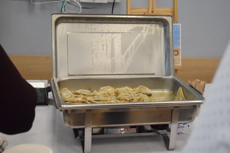 Gala IV Wojewódzkiego Konkursu Literackiego „Z Kujawami Pomiędzy Słowami” - pierogi (fot. PJ)  