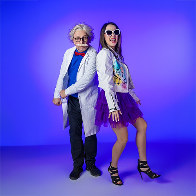 Grzegorz Halama i Ciocia Aga - najbardziej nieoczekiwany duet tego roku (fot. materiały promocyjne)  