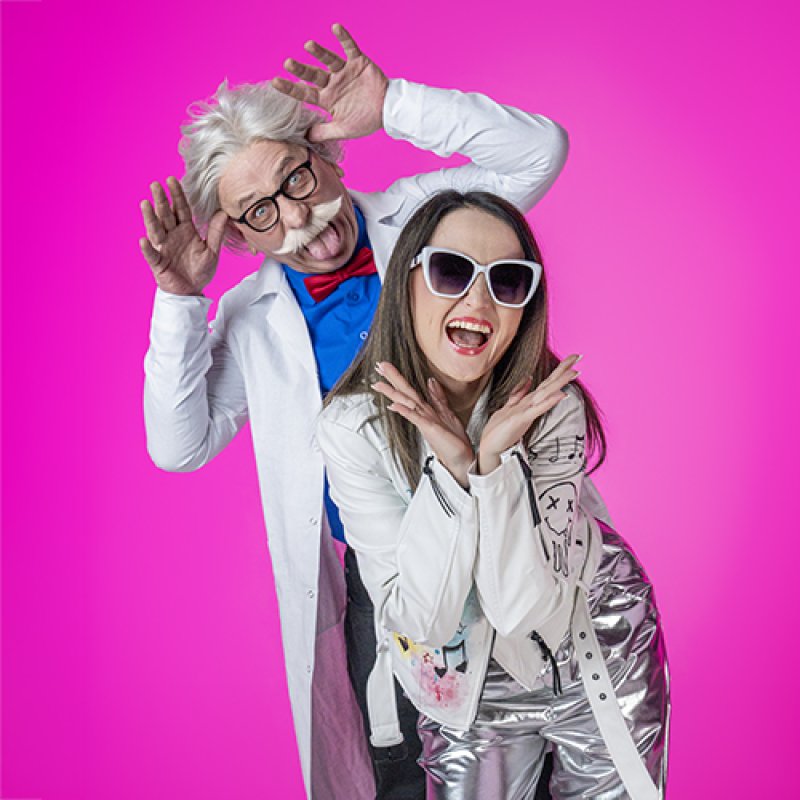 Grzegorz Halama i Ciocia Aga - najbardziej nieoczekiwany duet tego roku (fot. materiały promocyjne)  