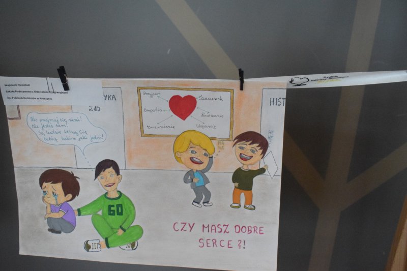 "Cisza Nienawiści Nigdy hejt! Zawsze heart!" - prace konkursowe (fot. PJ)  