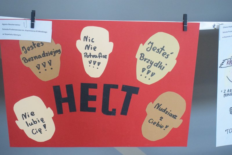 "Cisza Nienawiści Nigdy hejt! Zawsze heart!" - prace konkursowe (fot. PJ)  