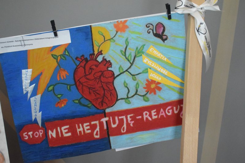 "Cisza Nienawiści Nigdy hejt! Zawsze heart!" - prace konkursowe (fot. PJ)  
