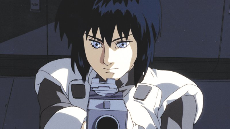 Kadr z anime "Ghost in the Shell" (materiały promocyjne)  