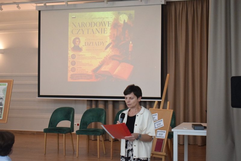 Narodowe Czytanie "Dziadów" w Baruchowie (fot. PJ)  