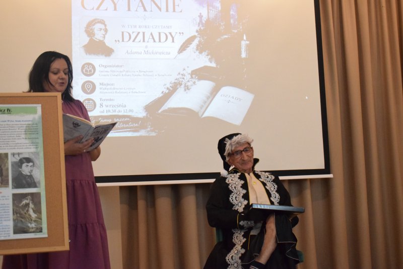 Narodowe Czytanie "Dziadów" w Baruchowie (fot. PJ)  