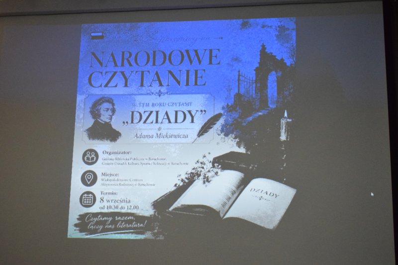 Narodowe Czytanie "Dziadów" w Baruchowie (fot. PJ)  