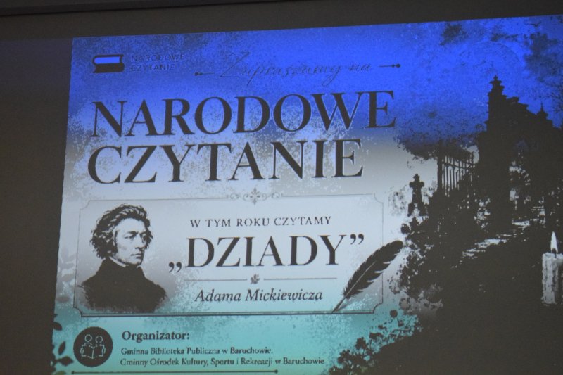 Narodowe Czytanie "Dziadów" w Baruchowie (fot. PJ)  