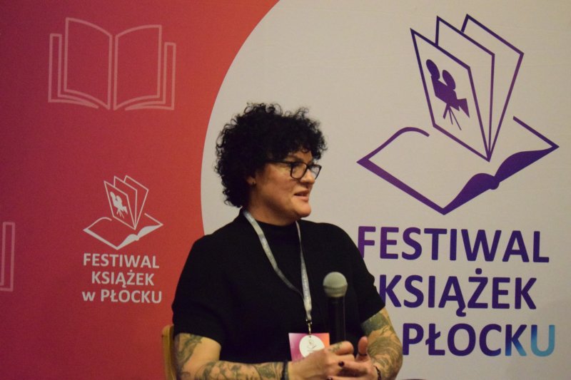 IV Festiwal Książek w Płocku - dzień drugi - Anna Kasiuk (fot. PJ)  