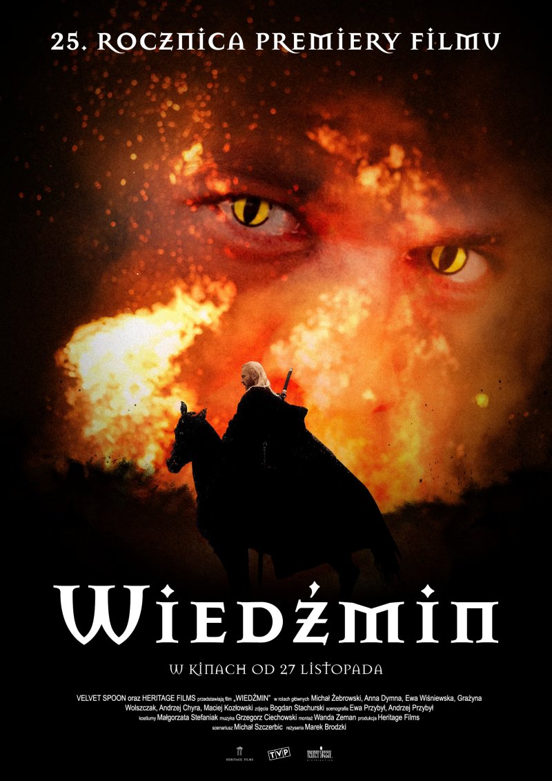 Nowy plakat do "Wiedźmina"  (materiały Velvet Spoon)  