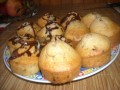 Muffinki – ciastka pychotki  z czekoladą - muffinki;ciastka;babeczki;pyszne;deser
