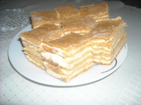 Gotowe ciasto Marlenka (fot. PJ)  