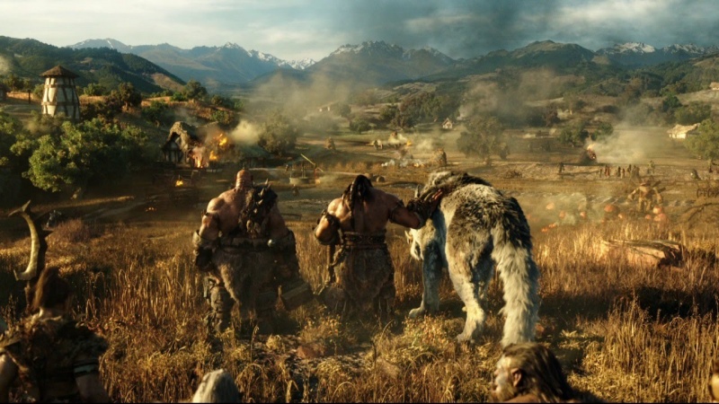 Kadr z filmu "Warcraft: Początek" (źródło: youtube.com)  