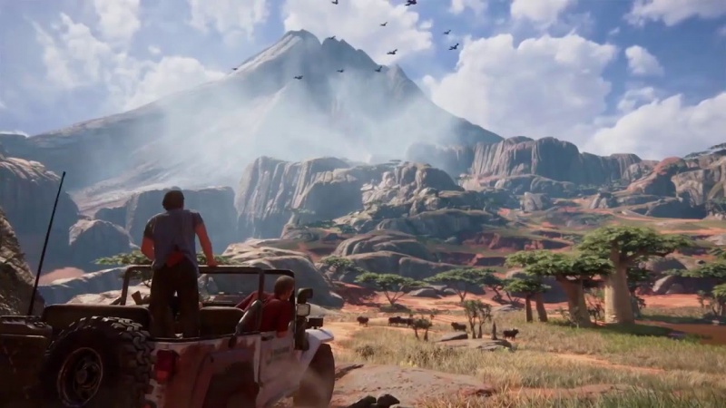 Screen z gry "Uncharted 4: Kres Złodzieja" (źródło: youtube.com)  
