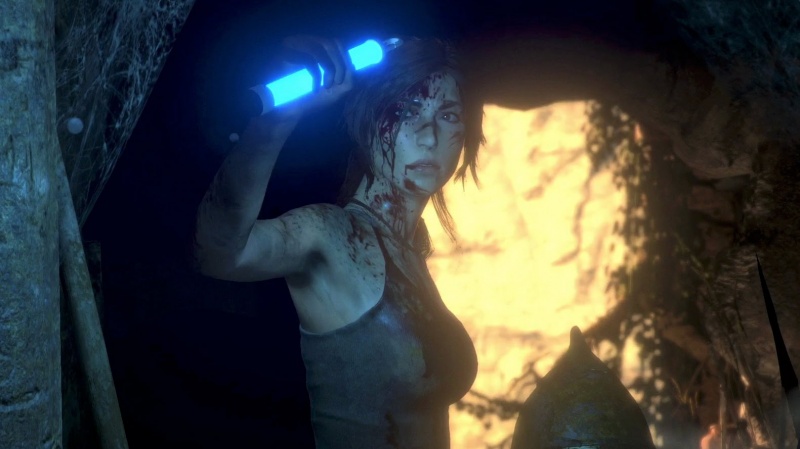 Screen z gry "Rise of the Tomb Raider" (źródło: youtube.com)  