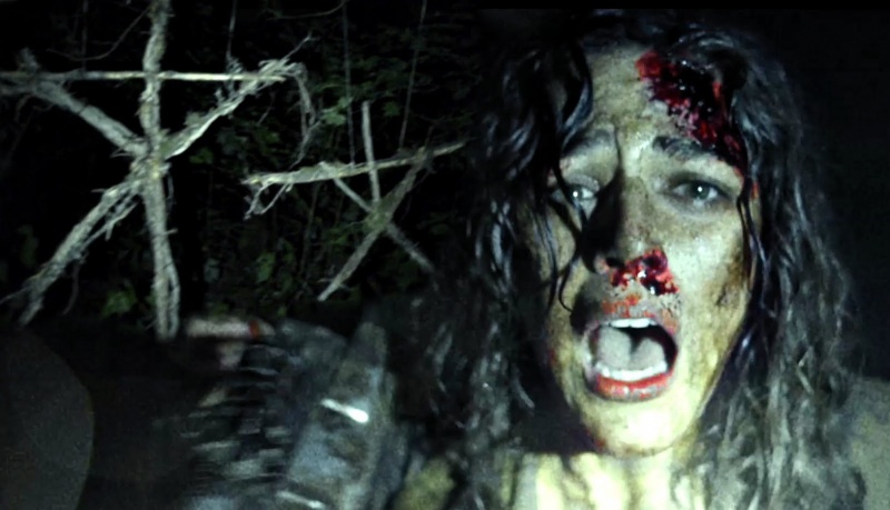 Kadr z filmu "Blair Witch" (źródło: youtube.com)  