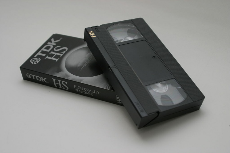 Kaseta VHS (źródło: wikimedia.org)  